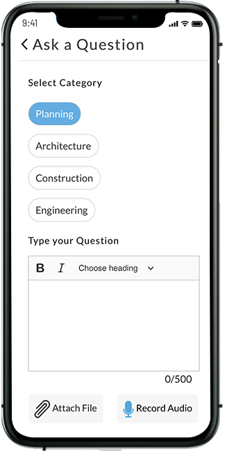 REINS app Post a Question Infrastructure Expert